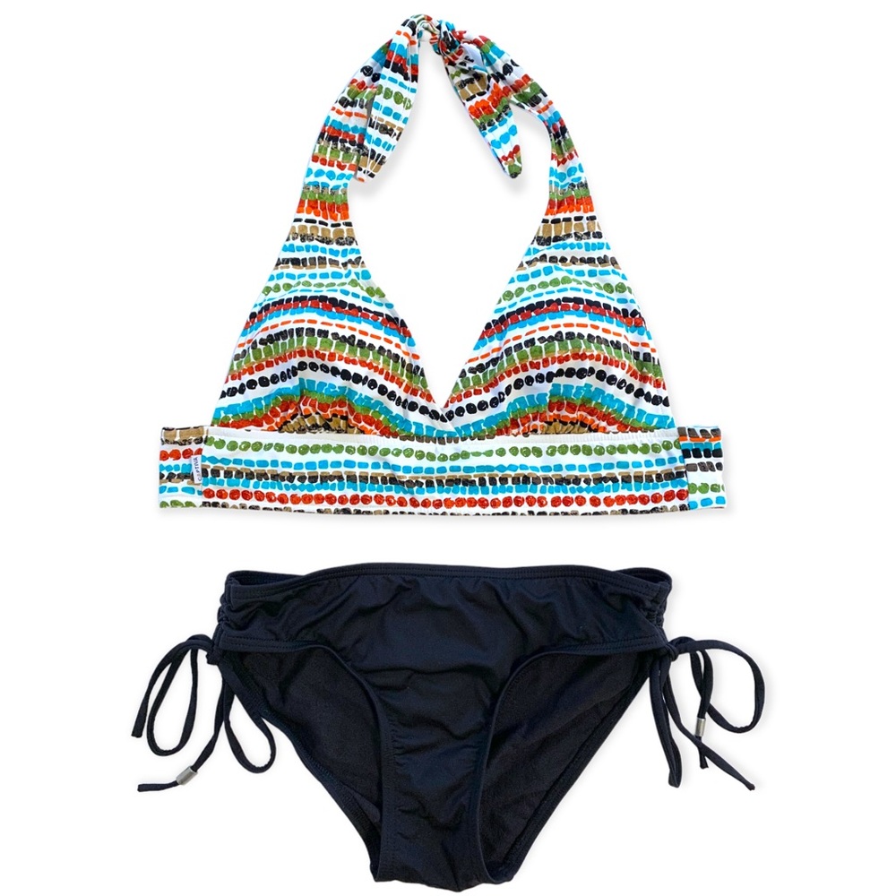 Captiva by Christina | Two Piece Bikini Top and Bottom Set S